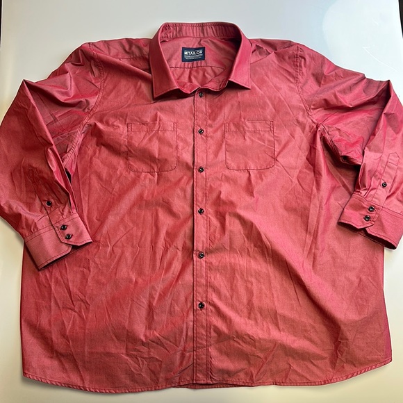 MTaylor Other - MTaylor Red Cotton Long Sleeves - S30-10